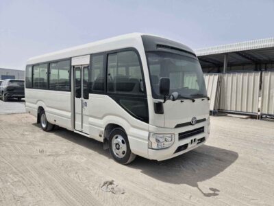 2026 Toyota Coaster Hiroof 2.7 Litres Petrol Engine Manual White Grey Van GCC Specs