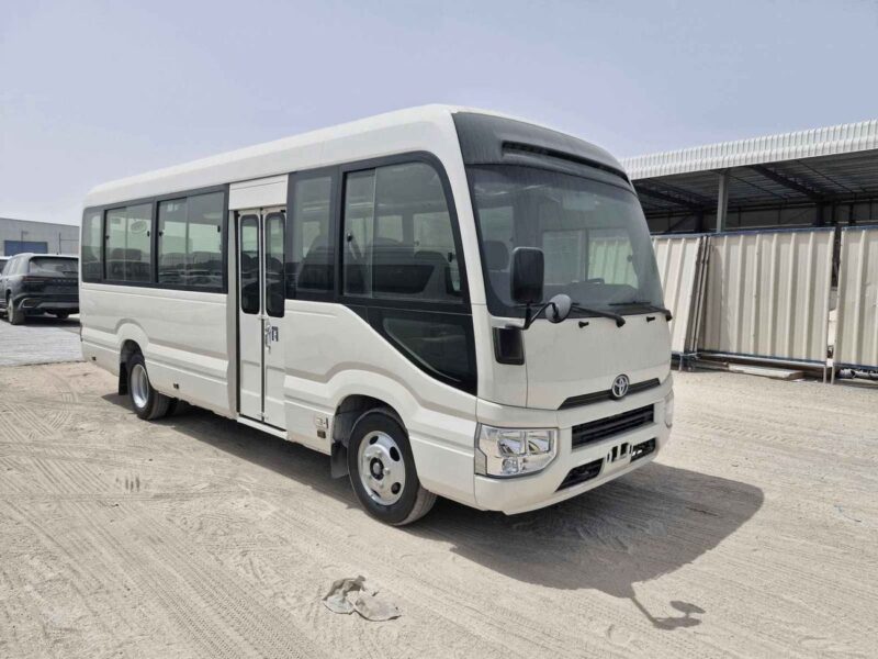 2026 Toyota Coaster Hiroof 2.7 Litres Petrol Engine Manual White Grey Van GCC Specs