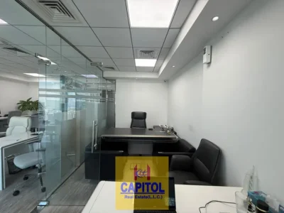 545 sqft Burlington Fully Fitted and Furnished Office in Business Bay