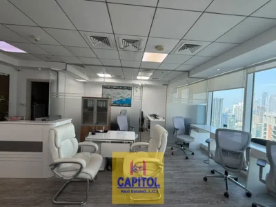545 sqft Burlington Fully Fitted and Furnished Office in Business Bay
