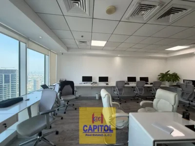 545 sqft Burlington Fully Fitted and Furnished Office in Business Bay