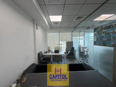 545 sqft Burlington Fully Fitted and Furnished Office in Business Bay