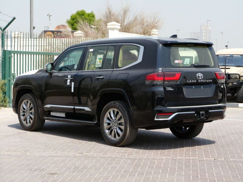 2026 Toyota Land Cruiser VX 3.5 Litres 6 Cylinders Petrol Engine Black Beige SUV GCC Specs