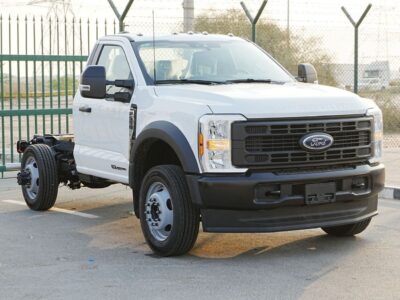 2026 Ford F550 SUPER DUTY XL 6.7L Power Stroke V8 Turbo Diesel White Grey Pickup Truck