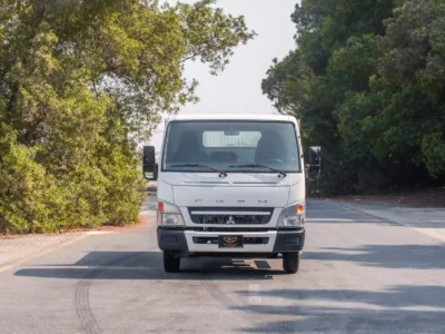 2024 Mitsubishi Canter Tipper 4.2 Liters 4 Cylinders Diesel Engine Manual White Grey Truck