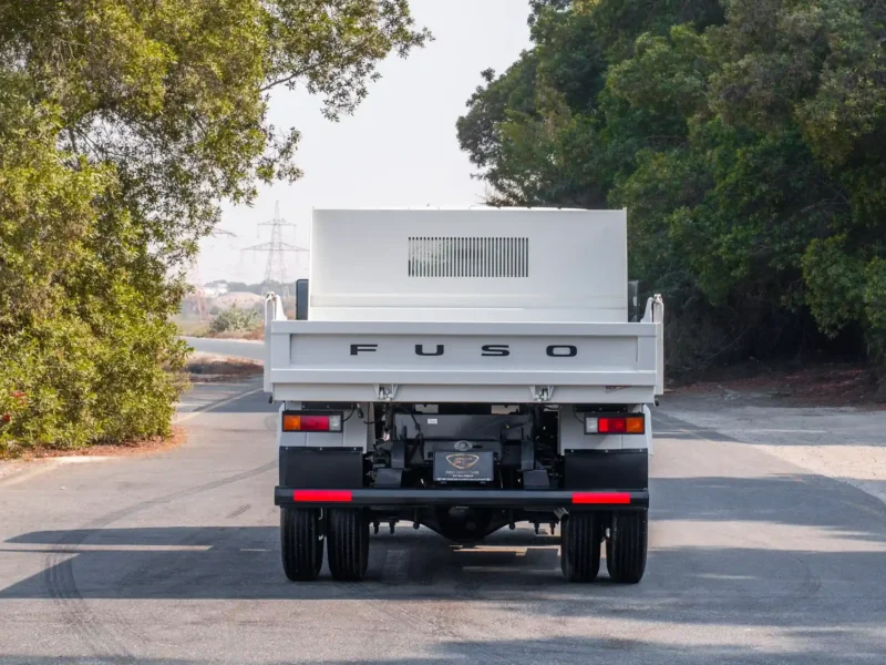 2024 Mitsubishi Canter Tipper 4.2 Liters 4 Cylinders Diesel Engine Manual White Grey Truck