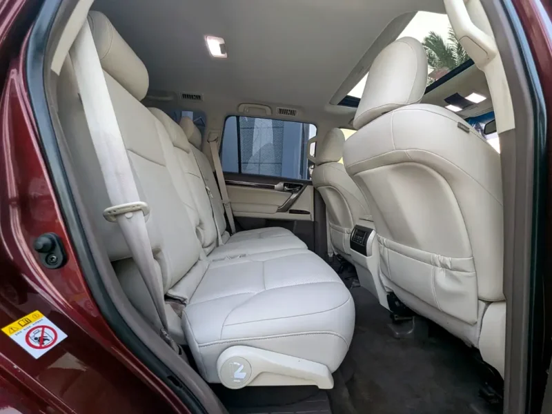 2019 Lexus GX-Series GX 460 4.6L V6 Petrol Engine Red Beige SUV GCC Specs Excellent Condition