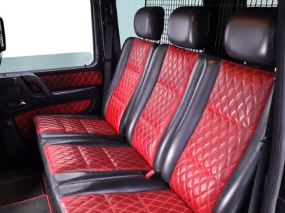 2015 Mercedes-Benz G-Class G 63 AMG 4.0L V8 Biturbo Engine Black Red SUV GCC Specs