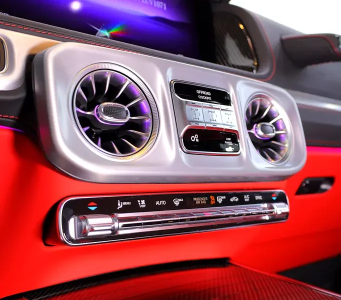 2027 Mercedes-Benz G-Class G 63 AMG 4.0L V8 Biturbo Engine Black Red SUV CARBON INTERIOR