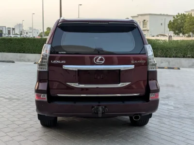 2019 Lexus GX-Series GX 460 4.6L V6 Petrol Engine Red Beige SUV GCC Specs Excellent Condition