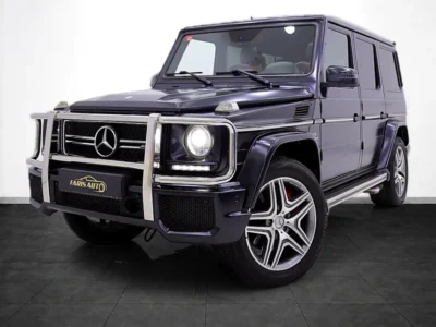 2015 Mercedes-Benz G-Class G 63 AMG 4.0L V8 Biturbo Engine Black Red SUV GCC Specs