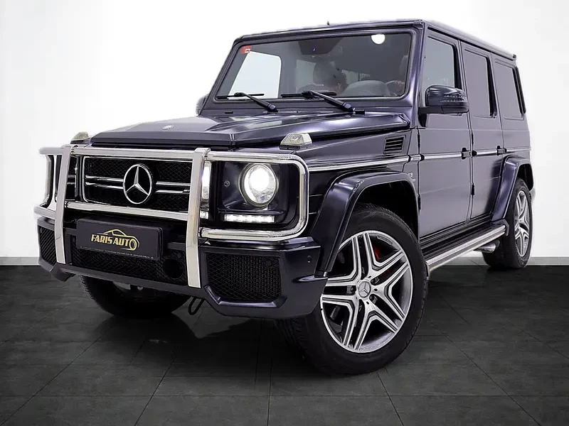 2015 Mercedes-Benz G-Class G 63 AMG 4.0L V8 Biturbo Engine Black Red SUV GCC Specs