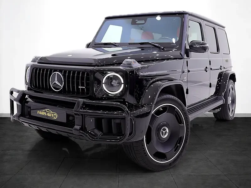 2027 Mercedes-Benz G-Class G 63 AMG 4.0L V8 Biturbo Engine Black Red SUV CARBON INTERIOR