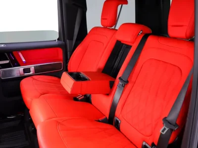 2027 Mercedes-Benz G-Class G 63 AMG 4.0L V8 Biturbo Engine Black Red SUV CARBON INTERIOR