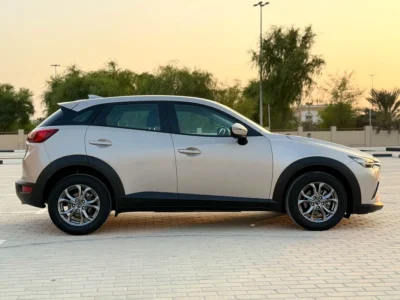 2024 Mazda CX-3 GS 4 Cylinders Petrol Engine Silver Black Crossover GCC Specs Automatic