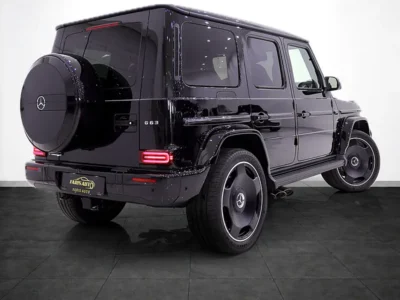2027 Mercedes-Benz G-Class G 63 AMG 4.0L V8 Biturbo Engine Black Red SUV CARBON INTERIOR