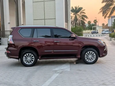 2019 Lexus GX-Series GX 460 4.6L V6 Petrol Engine Red Beige SUV GCC Specs Excellent Condition