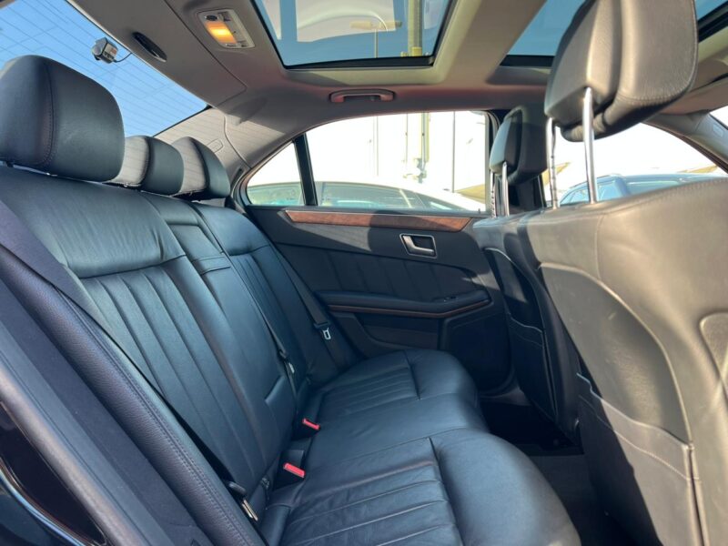 2013 Mercedes Benz E300 3.0 Litres 6 Cylinders Petrol Engine Black Sedan Korean Specs