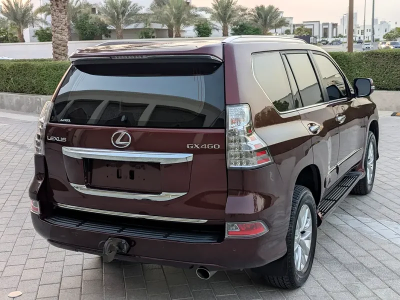 2019 Lexus GX-Series GX 460 4.6L V6 Petrol Engine Red Beige SUV GCC Specs Excellent Condition