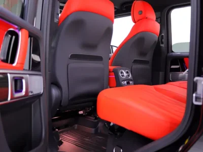 2027 Mercedes-Benz G-Class G 63 AMG 4.0L V8 Biturbo Engine Black Red SUV CARBON INTERIOR
