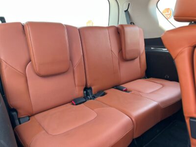 2024 Nissan Patrol LE Type 2 5.6 Liters 8 Cylinders Petrol Engine White Tan SUV GCC Specs