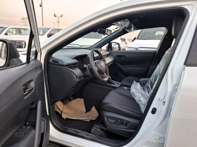 2026 Toyota Corolla Cross 2.0-liter 4-cylinder Hybrid Engine White Black SUV Cam Elite Edition