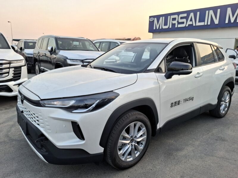 2026 Toyota Corolla Cross 2.0-liter 4-cylinder Hybrid Engine White Black SUV Cam Elite Edition