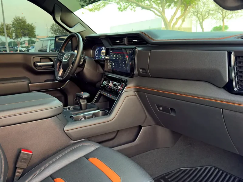 2025 GMC Sierra 1500 AT4 8 Cylinders Petrol Engine Grey Black Pickup Truck GCC Specs