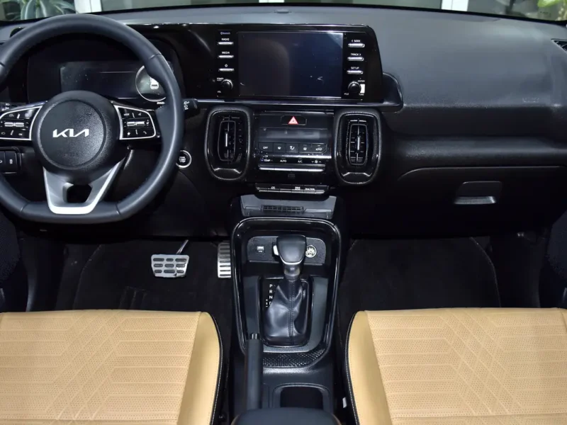 2025 Kia Sonet 1.5 Litres 4 Cylinders Petrol Engine Grey Tan Crossover GCC Specs