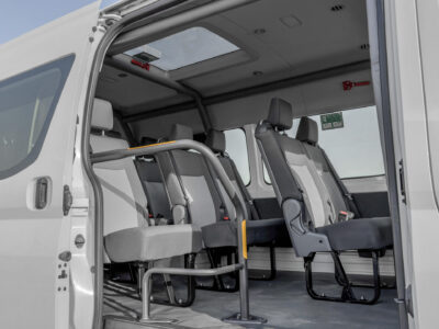 2026 Toyota Hiace Modified 4×4 2.8L 4-Cylinder Turbo Diesel Engine White Grey Van GCC