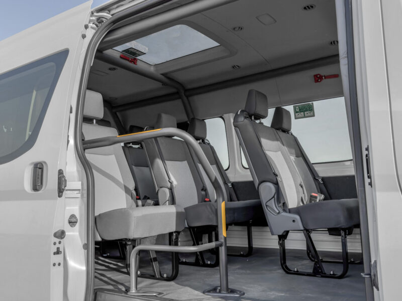 2026 Toyota Hiace Modified 4×4 2.8L 4-Cylinder Turbo Diesel Engine White Grey Van GCC