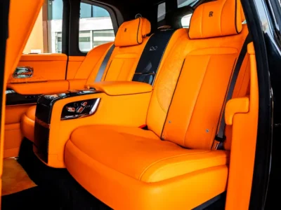2026 Rolls-Royce Cullinan Black Badge Twin-Turbo V12 Petrol Engine Black Orange SUV