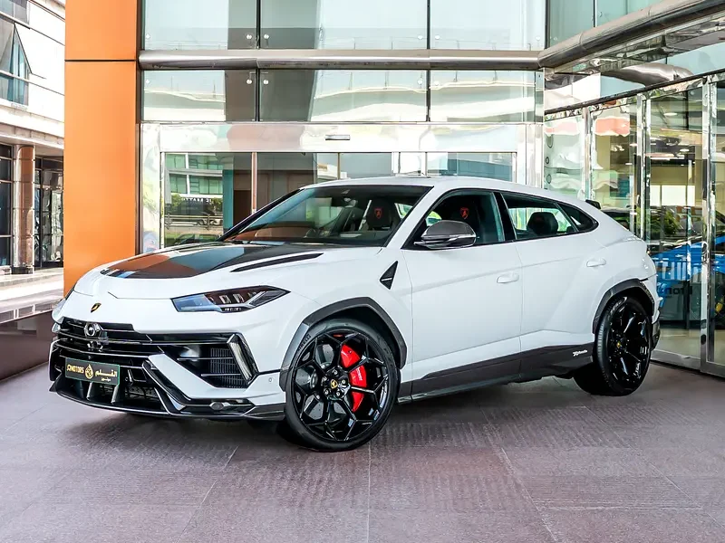 2024 Lamborghini Urus Performante 4.0-liter twin-turbo V8 Petrol Engine White Black SUV