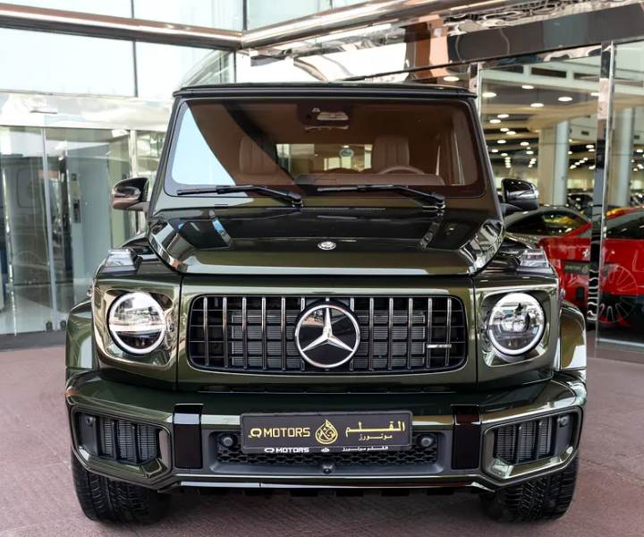 2025 Mercedes-Benz G-Class G 63 AMG 4.0 Litres V8 Biturbo Petrol Engine Green Brown SUV