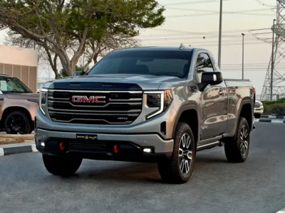 2025 GMC Sierra 1500 AT4 8 Cylinders Petrol Engine Grey Black Pickup Truck GCC Specs