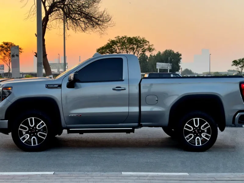 2025 GMC Sierra 1500 AT4 8 Cylinders Petrol Engine Grey Black Pickup Truck GCC Specs