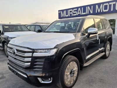 2026 Toyota Landcruiser VX 4.0 Litres Twin Turbo 6 Cylinders Petrol Engine Black SUV