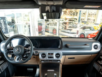 2025 Mercedes-Benz G-Class G 63 AMG 4.0 Litres V8 Biturbo Petrol Engine Green Brown SUV