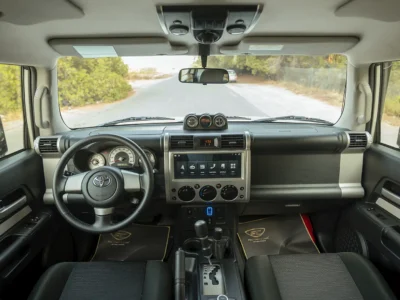 2023 Toyota FJ Cruiser GXR 4.0 Litres 6 Cylinders Petrol Engine White Grey SUV GCC Specs