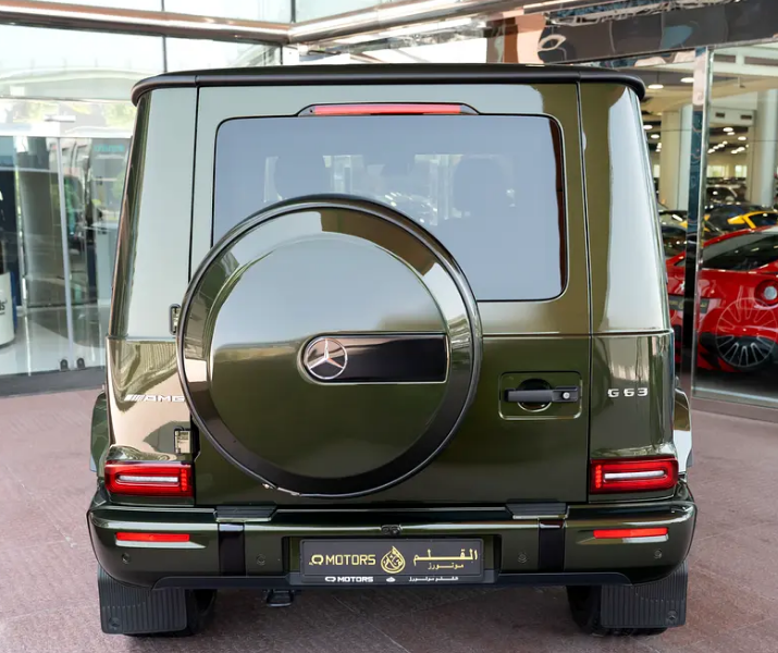 2025 Mercedes-Benz G-Class G 63 AMG 4.0 Litres V8 Biturbo Petrol Engine Green Brown SUV