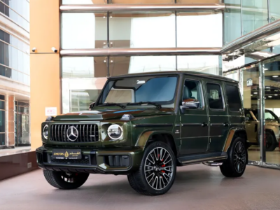 2025 Mercedes-Benz G-Class G 63 AMG 4.0 Litres V8 Biturbo Petrol Engine Green Brown SUV