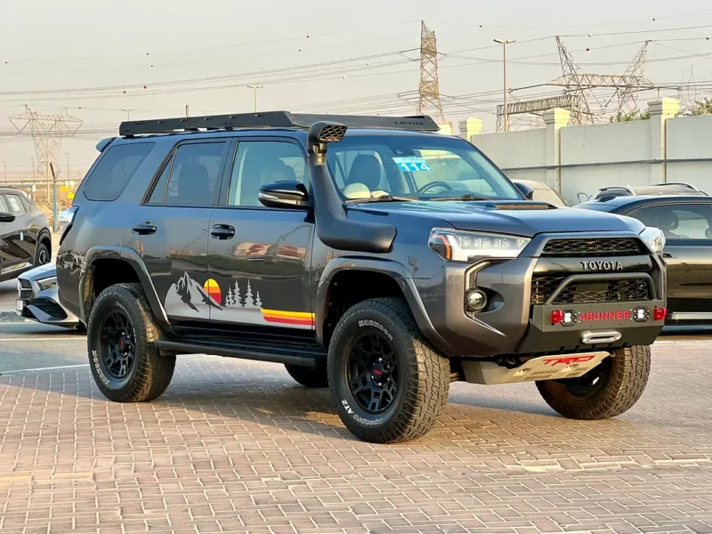2021 Toyota 4Runner TRD Off-Road Premium 6 Cylinders Petrol Engine Grey Black SUV US Spec
