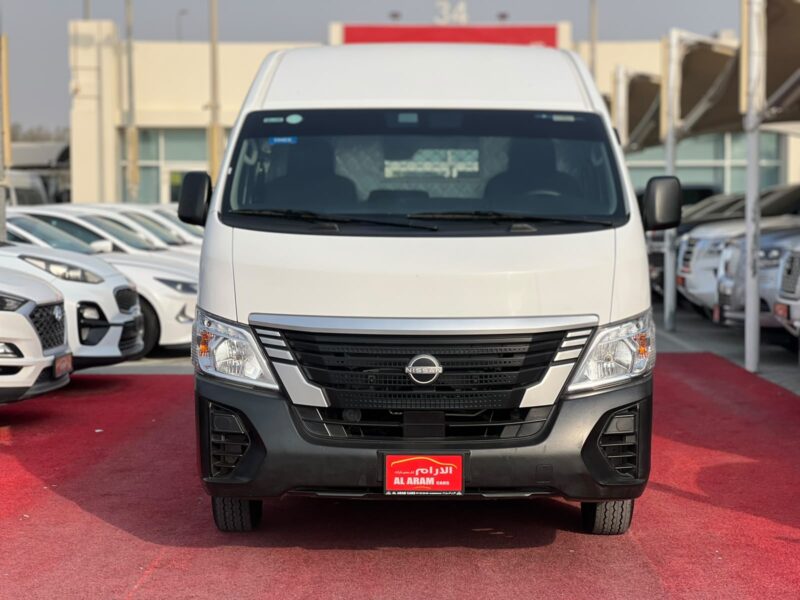 2024 Nissan Urvan High-Roof 2.7 Litres 4 Cylinders Engine Manual GCC 3 Seats White Grey Van