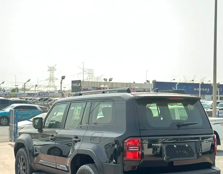 2027 Toyota Prado Adventure 4 Cylinders Petrol Engine Black Brown SUV GCC Specs