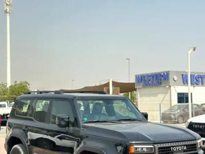 2027 Toyota Prado Adventure 4 Cylinders Petrol Engine Black Brown SUV GCC Specs