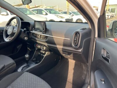 2024 Kia Picanto 1.2 Litres 4 Cylinders Petrol Engine White Grey Hatchback GCC Specs