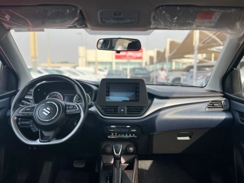 2024 Suzuki Baleno 1.5 Litres V4 Petrol Engine Grey Black Sedan GCC Specs Original Paint