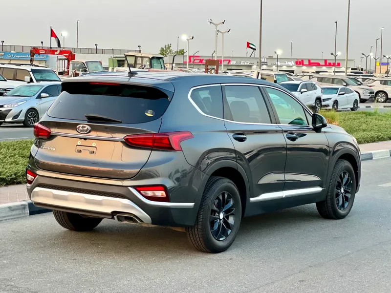 2020 Hyundai Santa Fe 4 Cylinders Petrol Engine Grey Brown Well Maintained SUV US Specs