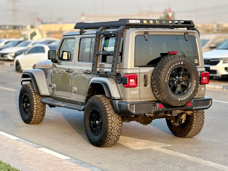 2021 Jeep Wrangler 6 Cylinders Petrol Engine Grey Black SUV Excellent Condition US Specs