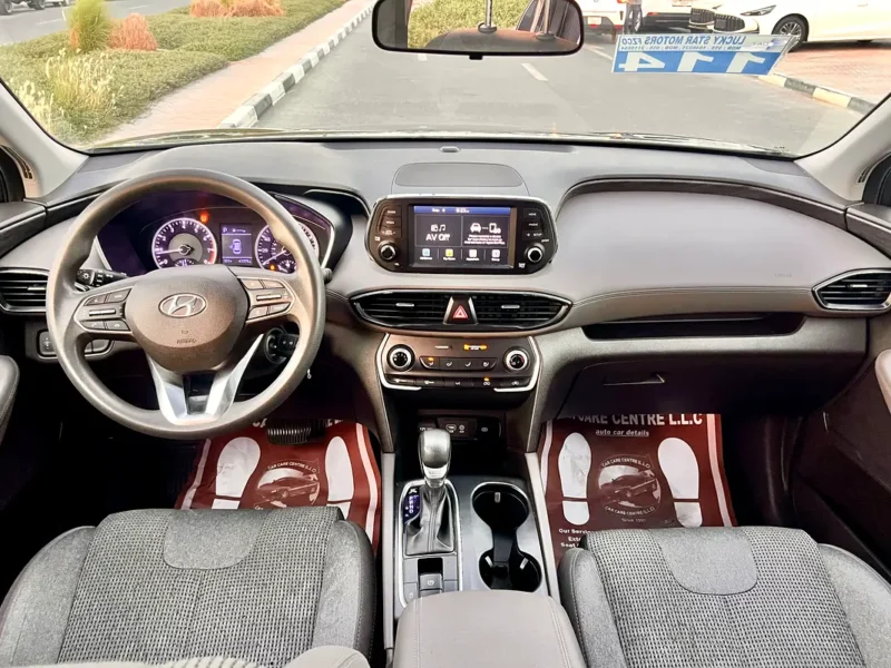 2020 Hyundai Santa Fe 4 Cylinders Petrol Engine Grey Brown Well Maintained SUV US Specs